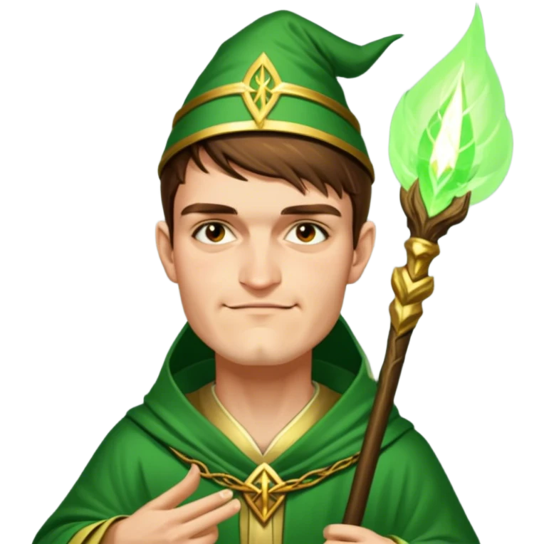 Verdant Wizard emoji