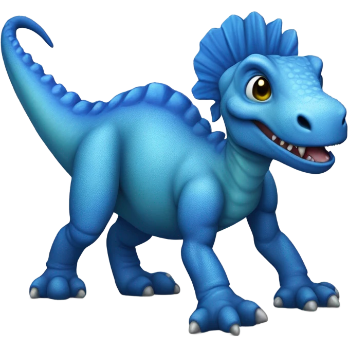 Blue Dinosaur  emoji