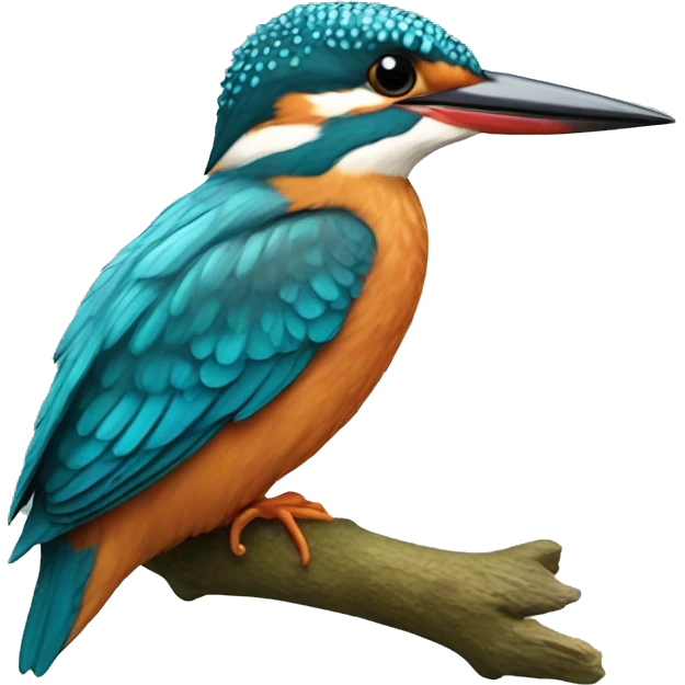 Kingfisher growing emoji