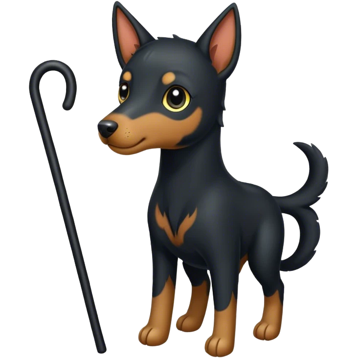 Cane kelpie nero emoji