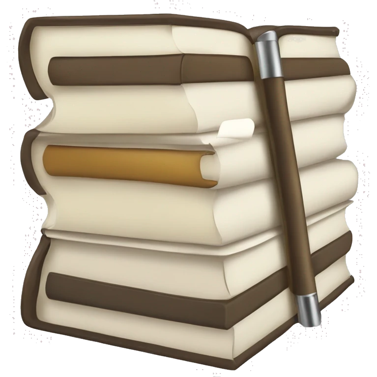 Book reed with text « Code civil » emoji