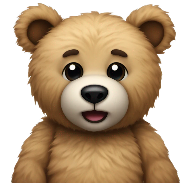 Teddy bear emoji