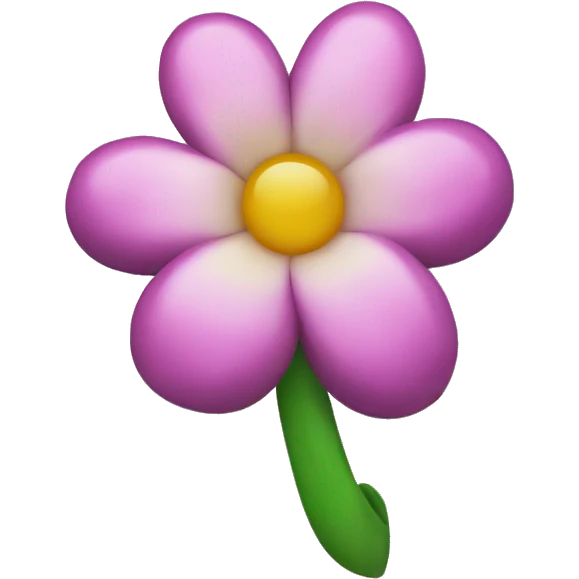 Flower claw Clip emoji