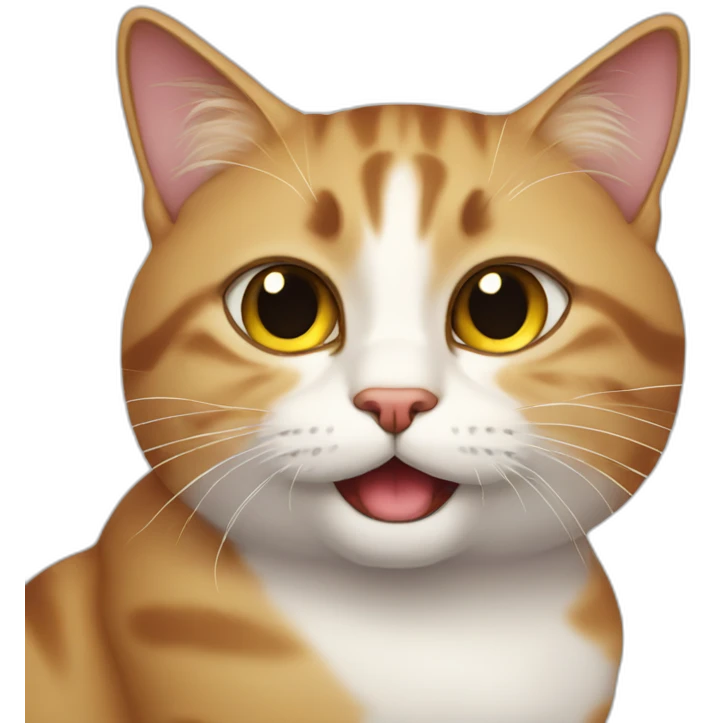 surpised cat emoji