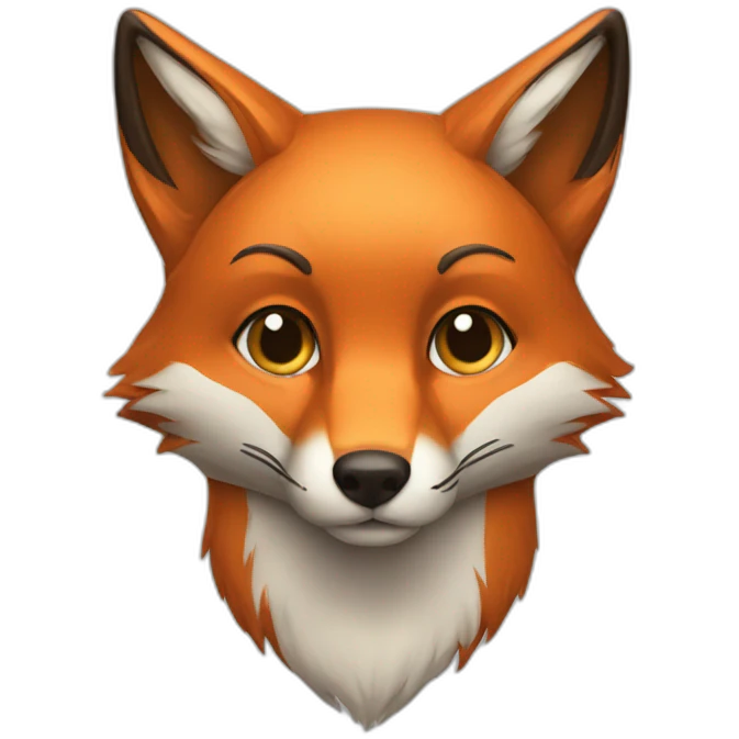 Fox koss emoji
