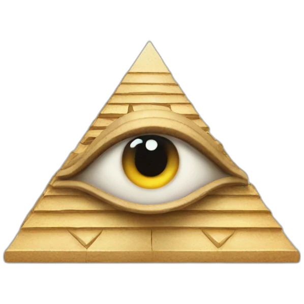 Eye of the Pyramid emoji