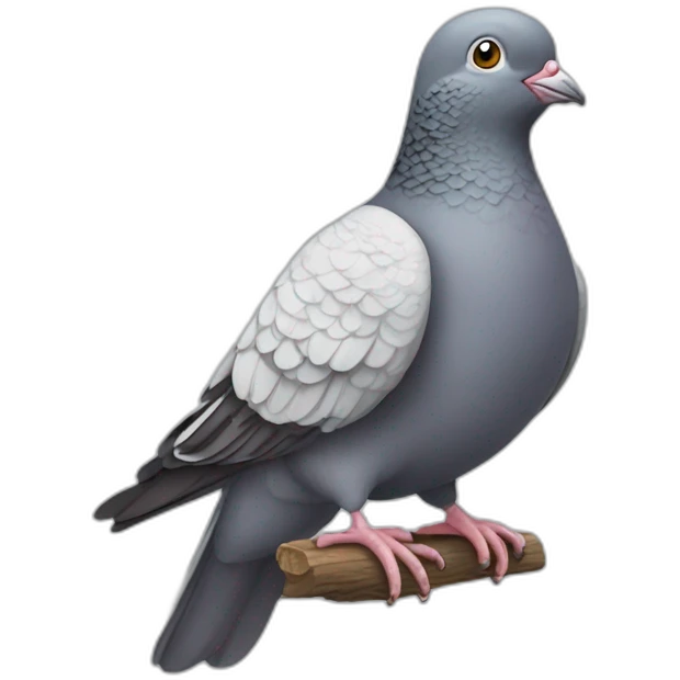 Pigeons heureux  emoji