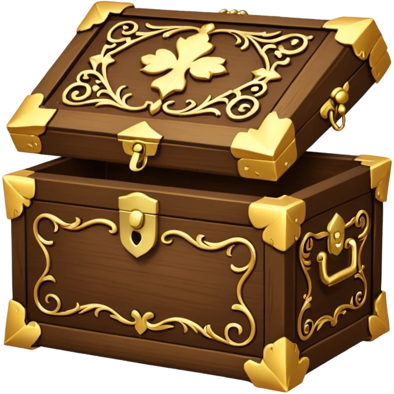 tresure box with motifs emoji
