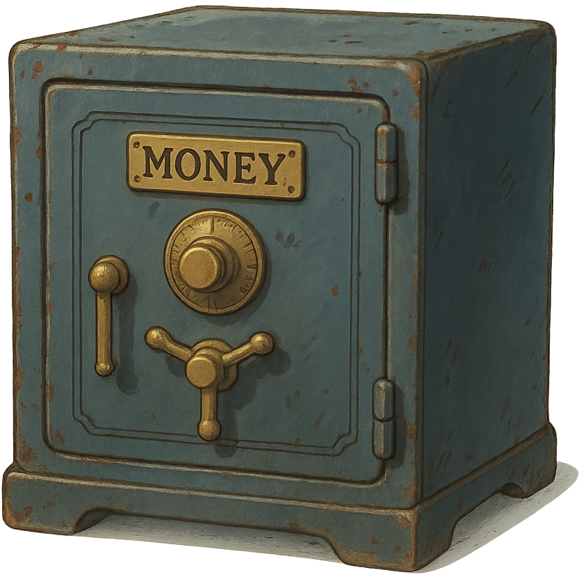 locked money safe emoji