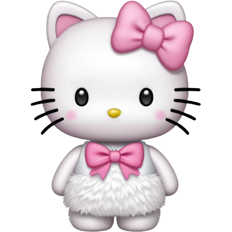 Hello Kitty in stehen  emoji