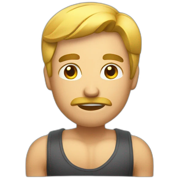 Muscle Mac coding guy emoji