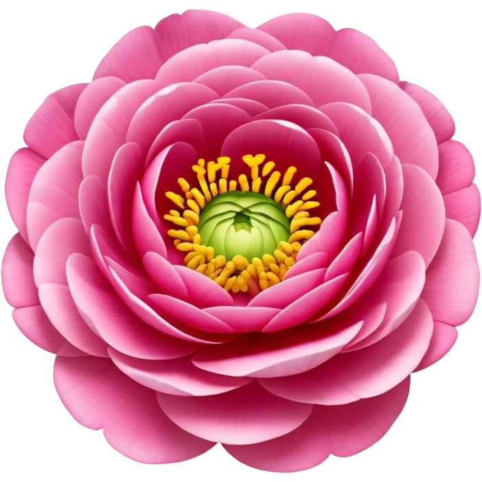 beautiful ranunculus flower with layered petals emoji