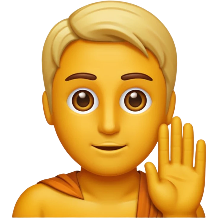 Orta parmak çeken bir sigma boy emojisi emoji