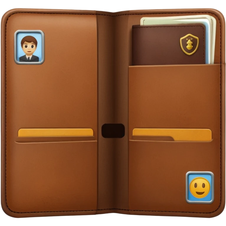 brown passaport emoji