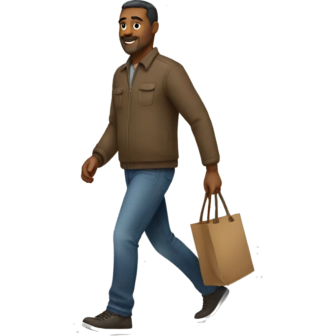 dad walking emoji