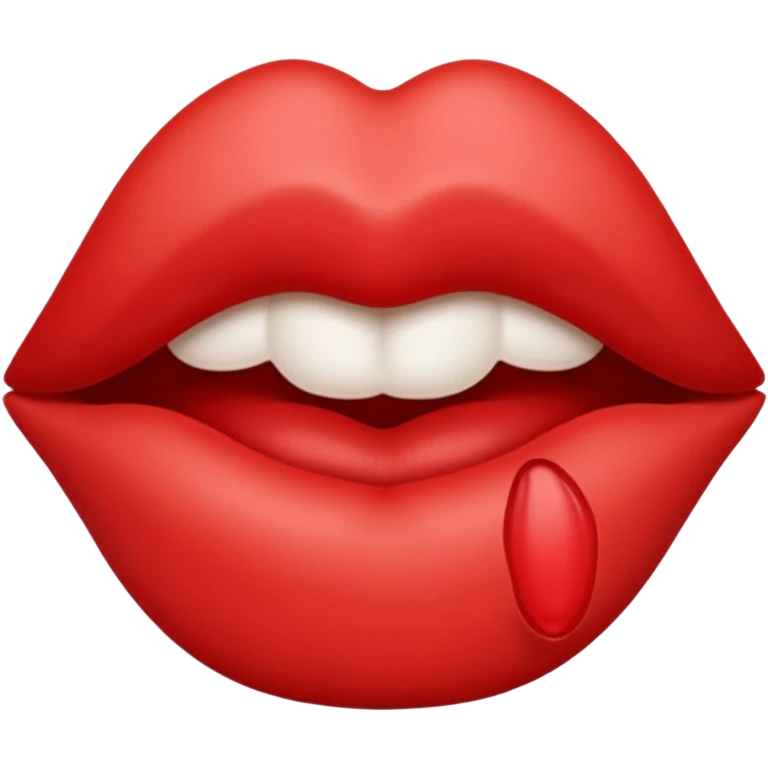 Kiss lips emoji