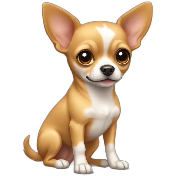 tan Chihuahua mix emoji