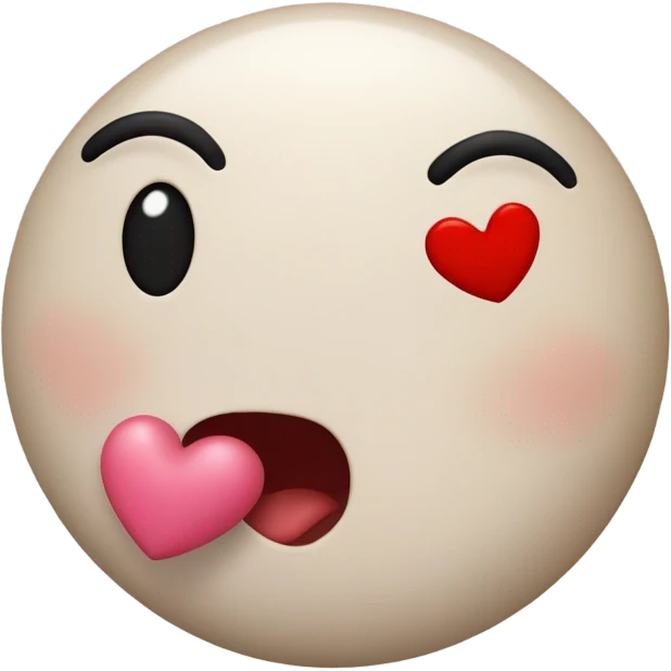 Blowing kiss emoji  emoji