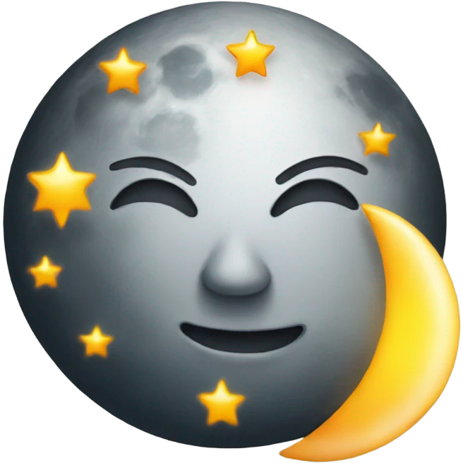 moon and sun emoji