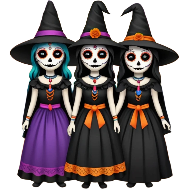 Day o the death, missing people, hereditary movie, museum,,culture,museum in mexico, clothes o missing people, witches, witchcraft emoji