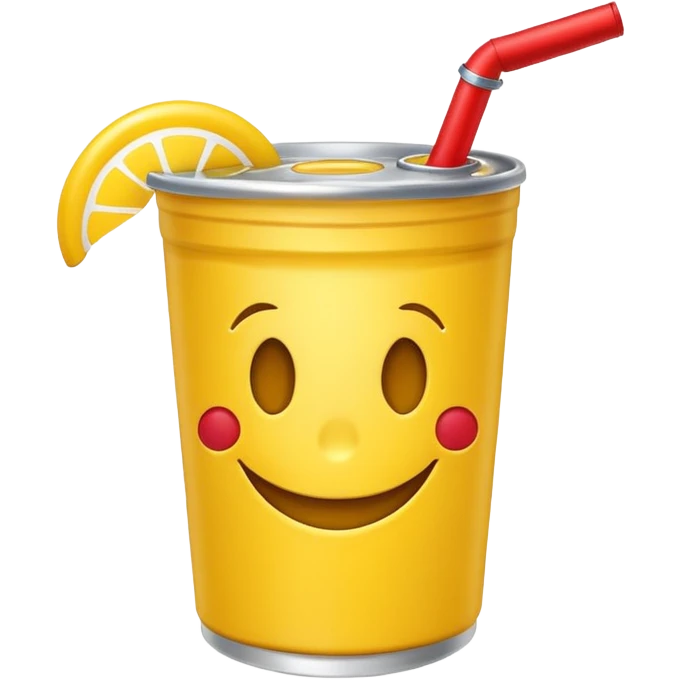 Smiley Emoji with redbull emoji