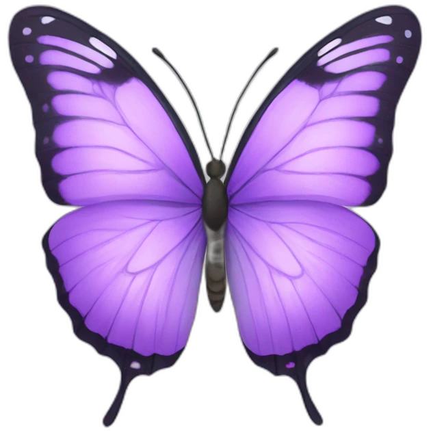 butterfly lilac emoji