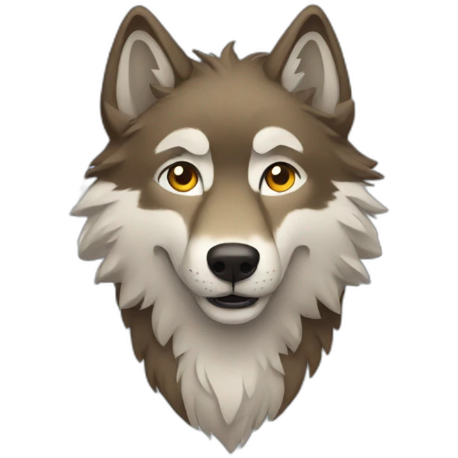 wolf emoji
