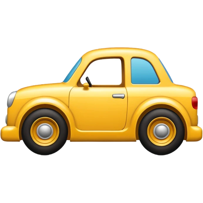 wooden car toy emoji