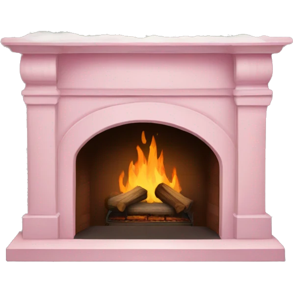 Winter Pink FirePlace emoji