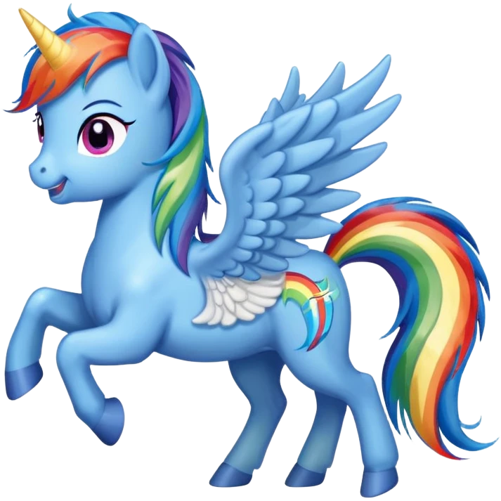 Rainbow dash emoji