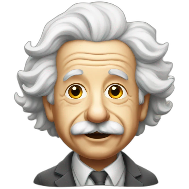 Albert Einstein  emoji