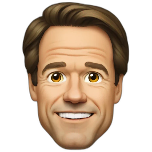 Mark Rutte head emoji