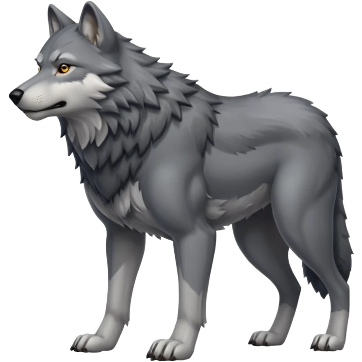 wolf body emoji