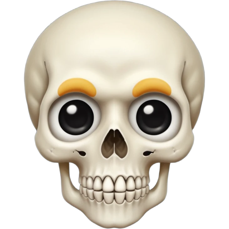 Surprised 💀 emoji