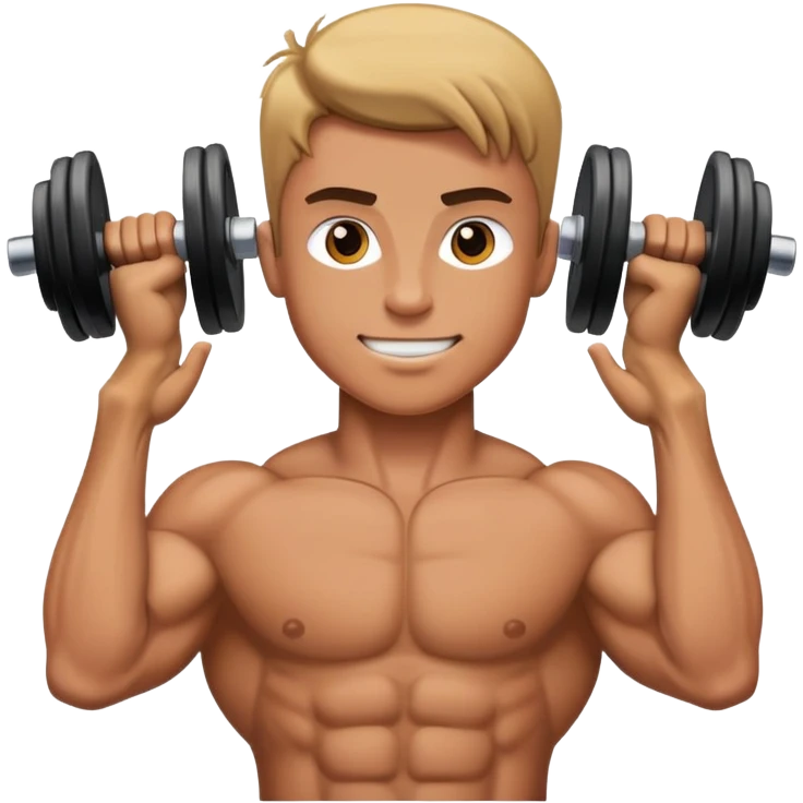 person lifting weights emoji