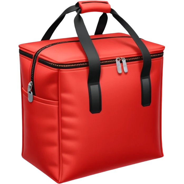 Red Thermal Delivery Bags emoji