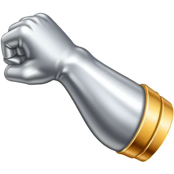 sorayama hand biceps emoji chrome emoji