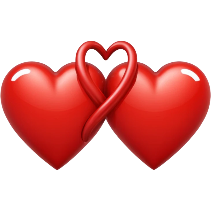 two hearts emoji