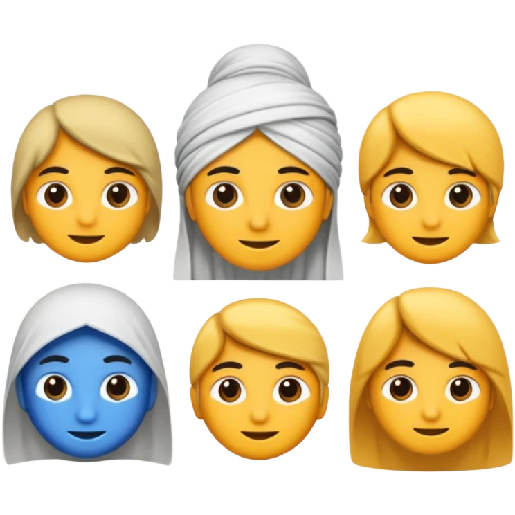 hayvan kostümü giymiş insan emoji