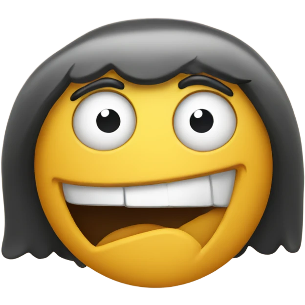 Silly face  emoji