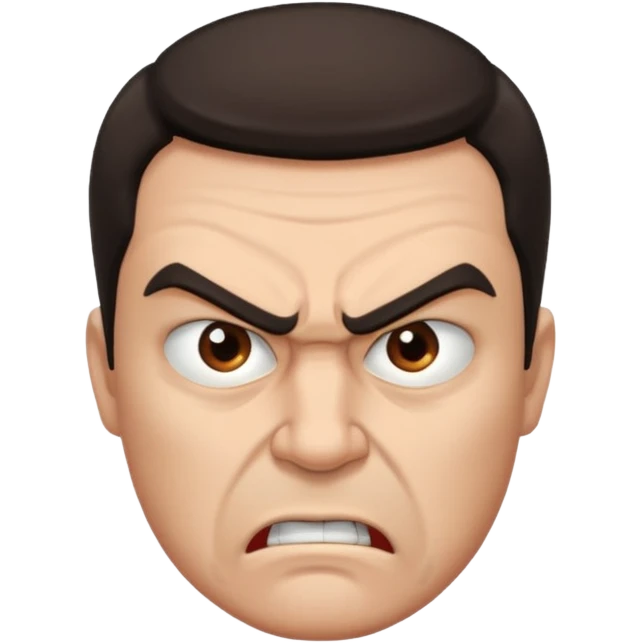 angry man emoji