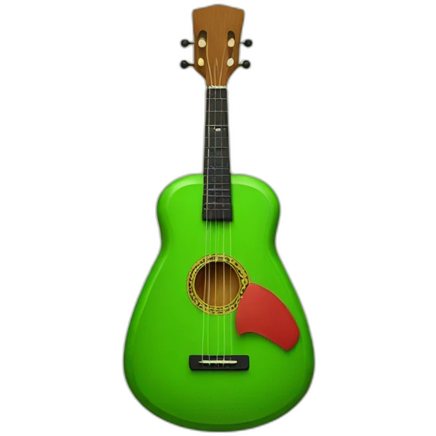 Green Wolf Balalaika emoji