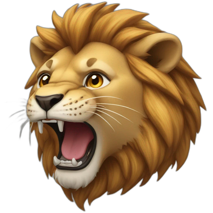 lion's roar emoji