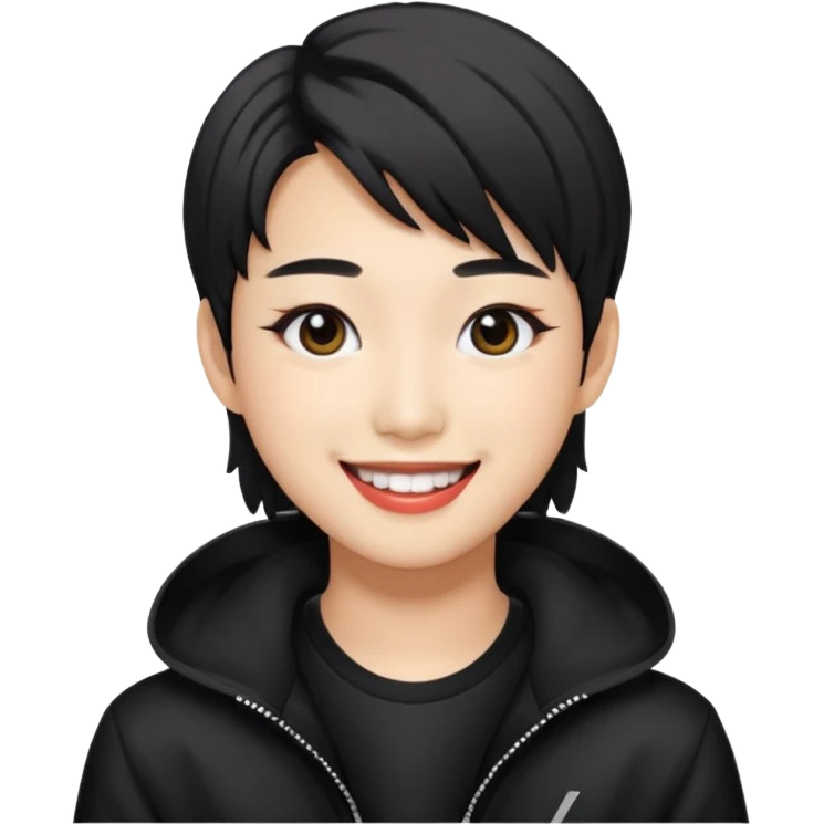 Une star de k pop emoji