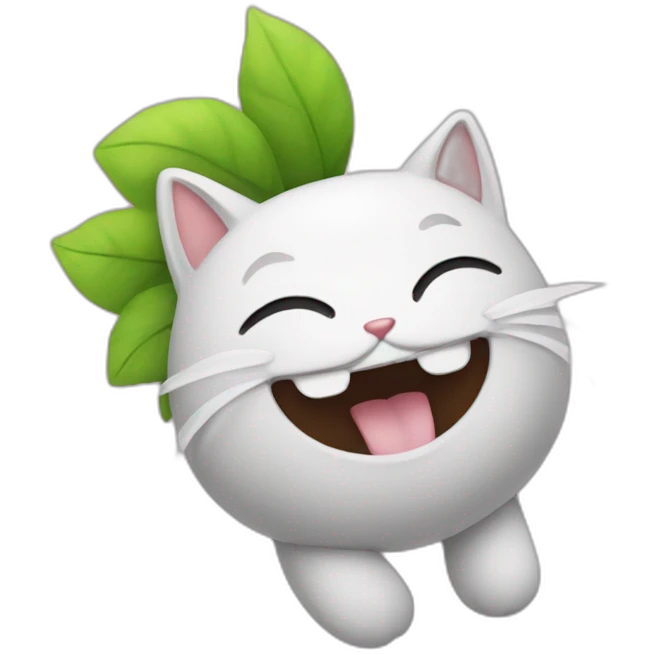 Happy faire tail emoji