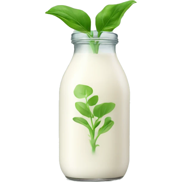 plant based milk emoji