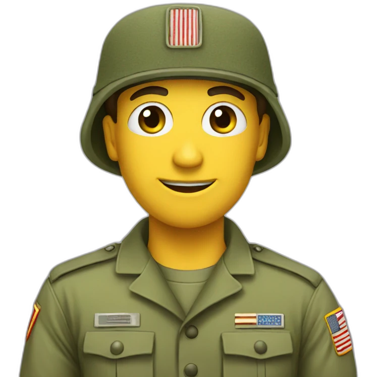 funny military emoji