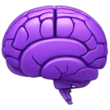 purple robot brain emoji