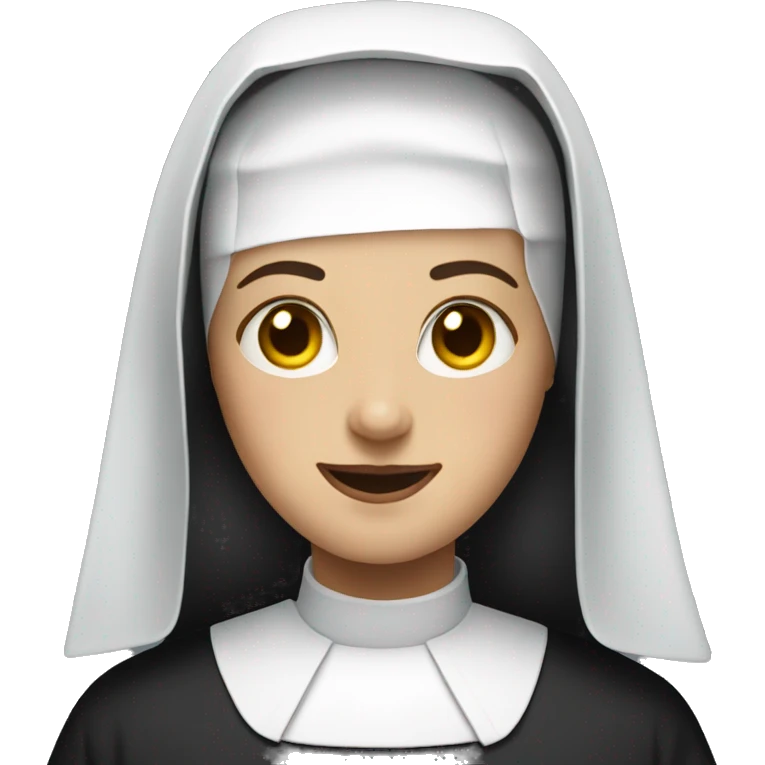 The nun icon emoji