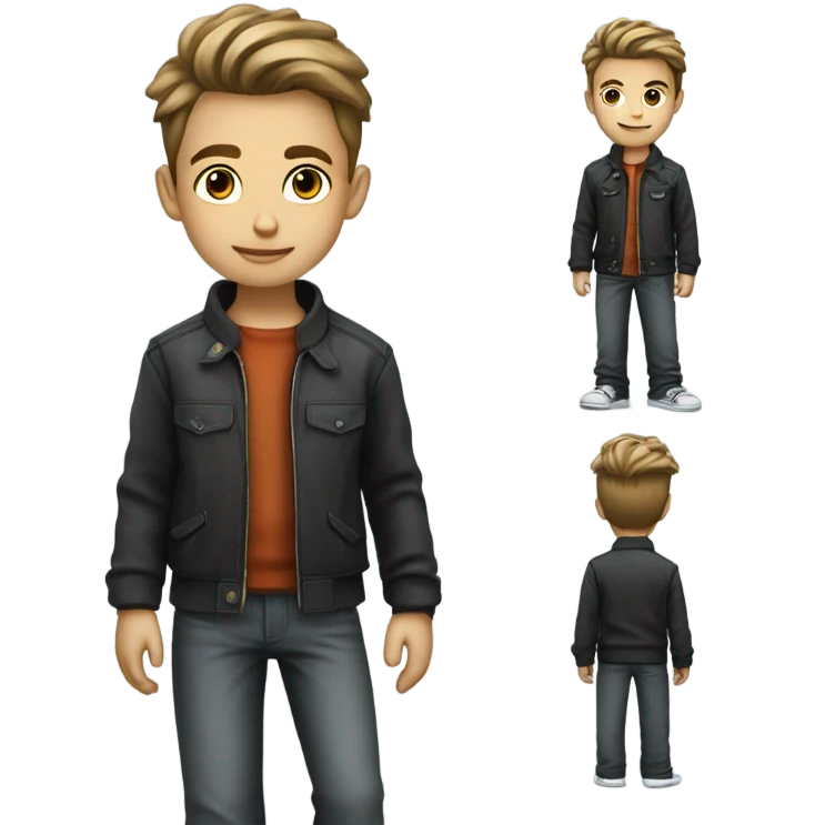 DASHING BOY emoji